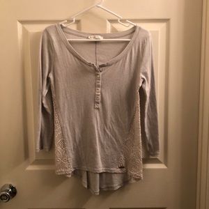 Cute Abercrombie and Fitch Quarter Sleeve shirt